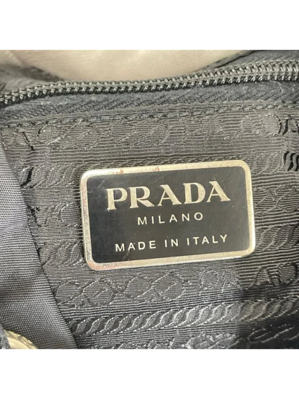 Prada Nylon Mini Backpack Black